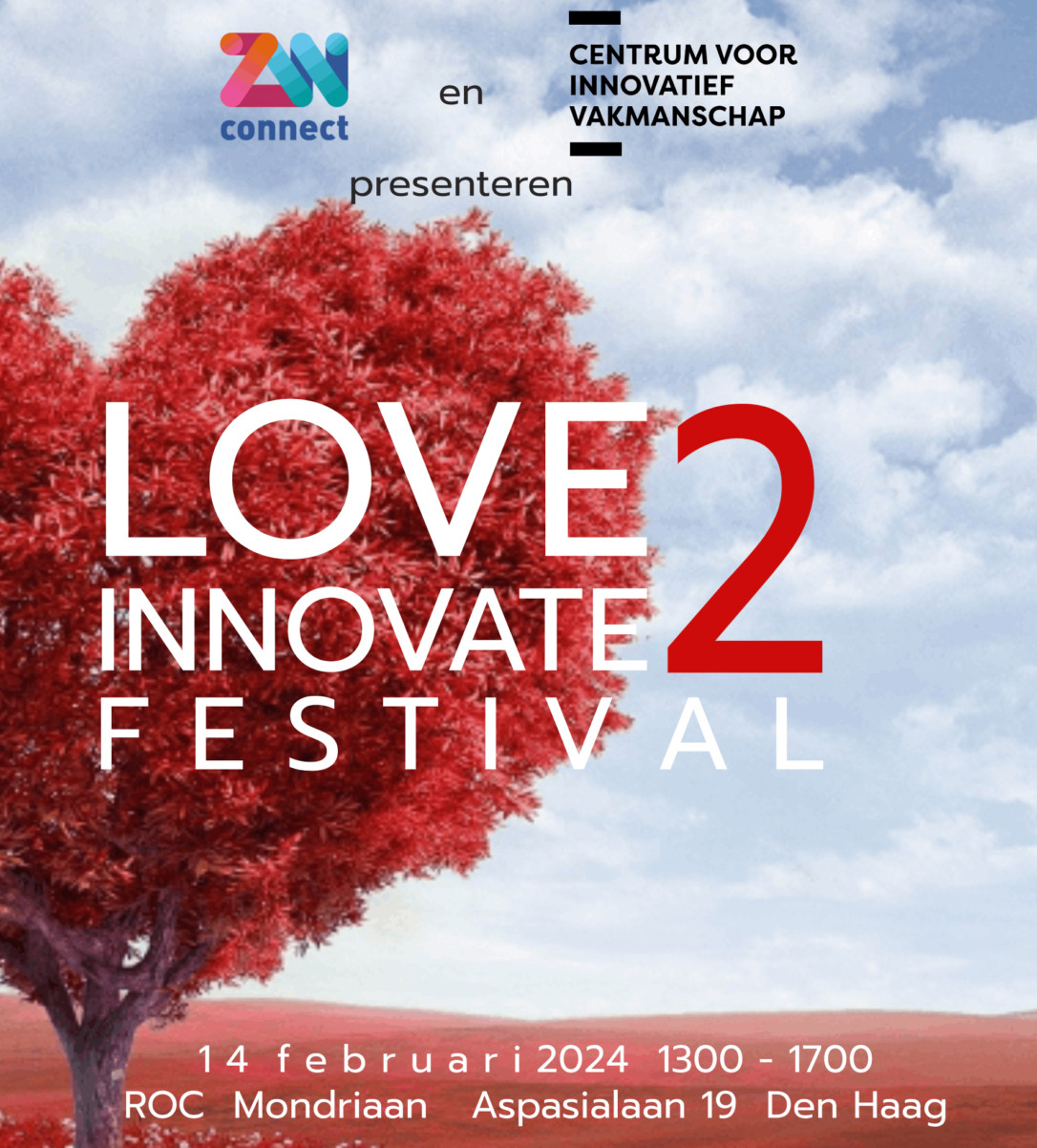 poster van het Love 2 Innovate festival